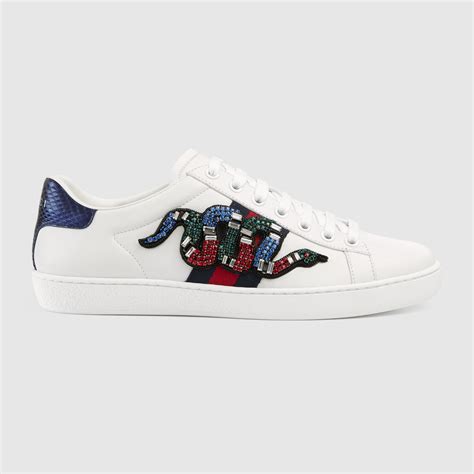 gucci ace saldi|Gucci embroidered sneakers.